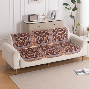 HOKIPO HeavenHue Sofa Cover 3 Seater for