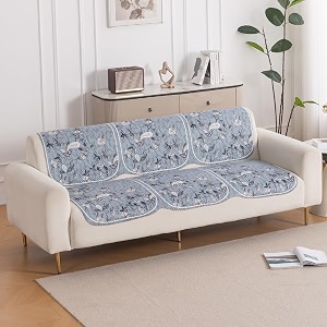 HOKIPO HeavenHue Sofa Cover 3 Seater for