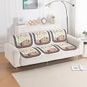 HOKIPO HeavenHue Sofa Cover 3 Seater for