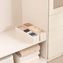 HOKIPO Innerwear Organizer for Socks amp Underwear