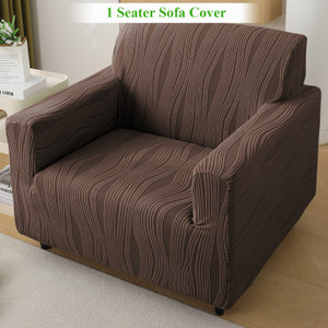 HOKiPO Jacquard 1 Seater Sofa Striped Cover