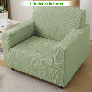 HOKiPO Jacquard 1 Seater Sofa Striped Cover