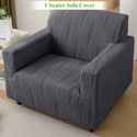 HOKiPO Jacquard 1 Seater Sofa Striped Cover