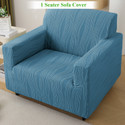 HOKiPO Jacquard 1 Seater Sofa Striped Cover