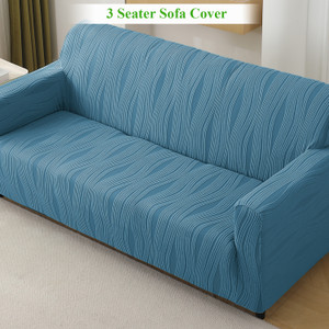 HOKiPO Jacquard 3 Seater Sofa Striped Cover