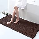 HOKIPO Chenille Microfiber Rectangular Bathroom Mats For Home, 45X60 Cm, Turquoise (Ar3797)