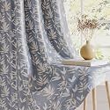 HOKIPO Luxe Foliage Foil Printed Curtains 7