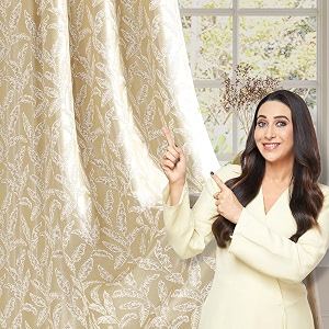 HOKIPO Majestic Eyelet Curtain 7 Feet Long