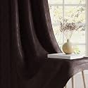 HOKIPO Palmea True Blackout Curtains 7 Feet