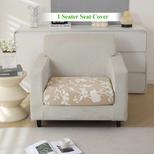 HOKiPO Polyester 1 Seater Sofa Floral Cover