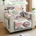 HOKiPO Polyester 1 Seater Sofa Floral Cover