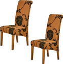 HOKiPO Polyester 2 Seater Chair Floral Cover