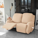HOKiPO Polyester 2 Seater Sofa Plain Cover