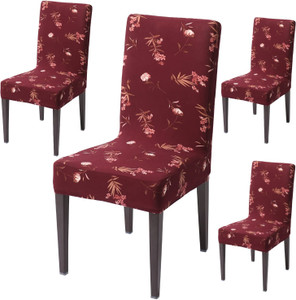 HOKiPO Polyester 4 Seater Chair Floral Cover