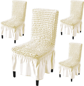 HOKiPO Polyester 4 Seater Chair Plain Cover