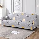 HOKIPO Sofa Cover 1 Seater Fully Covered, Assorted