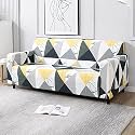 HOKIPO Sofa Cover 1 Seater Fully Covered, Assorted