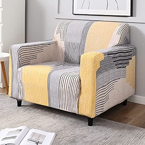 hokipo sofa cover 1 seater fully covered multicolor