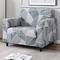 HOKIPO Sofa Cover 1 Seater Fully Covered, Assorted
