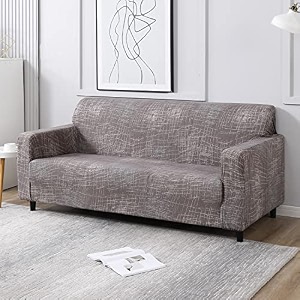 hokipo stretchable elastic couch cover 3 seater ar-4279-e18