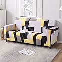 HOKIPO Stretchable Elastic Couch Cover 1 Seater (AR-4099-S2)