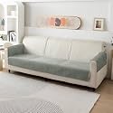 HOKIPO Premium Chenille Sofa Arm Cover, 2 Pcs, Grey (AR-5281-GRY*2)