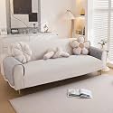 HOKIPO Frilora Sofa Armrest Cover, 1 Pair, Smoke Grey