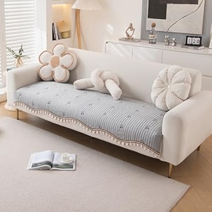 hokipo frilora sofa cover mat 60 cm smoke grey