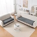 HOKIPO Premium Holland Velvet Sofa Cover Mat