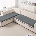 HOKIPO Premium Holland Velvet Sofa Cover 5