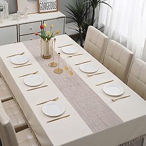 hokipo pvc table runner for dining table 30x135 cm ar4168 blue