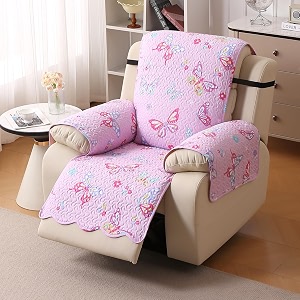 HOKIPO Quilted Recliner Cover Mat for 1