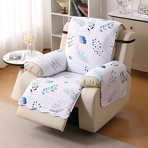 HOKIPO Quilted Recliner Cover Mat for 1