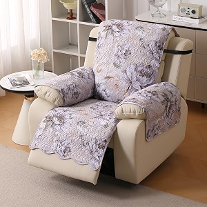 HOKIPO Quilted Recliner Cover Mat for 1