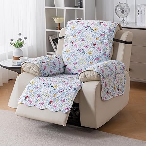 HOKIPO Quilted Recliner Cover Mat for 1