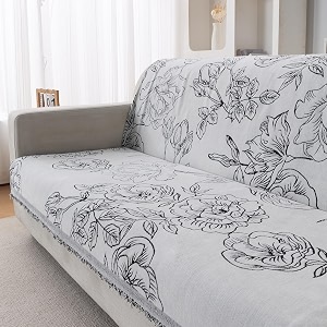 HOKIPO Serene Abode Sofa Cover 3 Seater