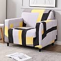 HOKIPO Stretchable Elastic Couch Cover 1 Seater (AR-4099-S2)
