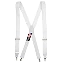 Hold'Em 100% Silk Suspenders for Men Clip End Dress Tuxedo Suspender Made in USA