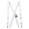 Hold'Em 100% Silk Suspenders for Men Clip End Dress Tuxedo Suspender Made in USA
