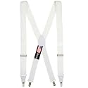 Hold'Em 100% Silk Suspenders for Men Clip End Dress Tuxedo Suspender Made in USA