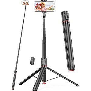 hold up 6834 auto-open phone tripod stand with magnetic remote all-in-1 extendable selfie stick travel tripods for cell phone 360 rotate stable iphone selfie stick for video recording