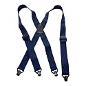 Hold-Up Airport Friendly No-Buzz Suspenders with Composite Gripper Clasps