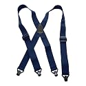 Hold-Up Airport Friendly No-Buzz Suspenders with Composite Gripper Clasps