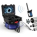 Holdwells Sewer Camera with 512Hz Locator 9" Pipeline Inspection Camera 30m