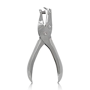 hole punch 1 count single hole punch silver color hole puncher paper punch