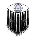 Holmgren Black Evil Eye Dream Catcher, Wall Hanging for Witch Dark Decor
