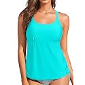Holipick Womens Tankini Swim Top No Bottom