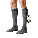 HOLLOW Alpaca Compression Socks for Women & Men, 15-20 mmHg, Made in USA