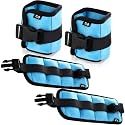 Hollowfly 2 Pairs Ankle Wrist Weights for Exercise