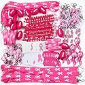 Hollowfly 200 Pcs Breast Cancer Awareness Items Bulk